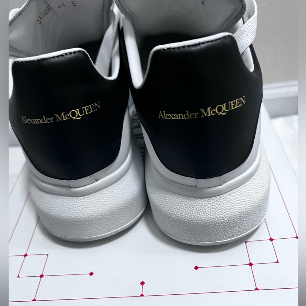 Men Alexander McQUEEN Sneakers, white used 1 time in great condition, authentic